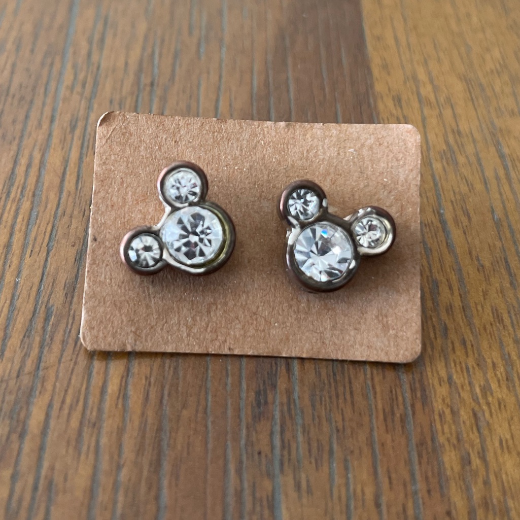 Micky Mouse Earrings Studs